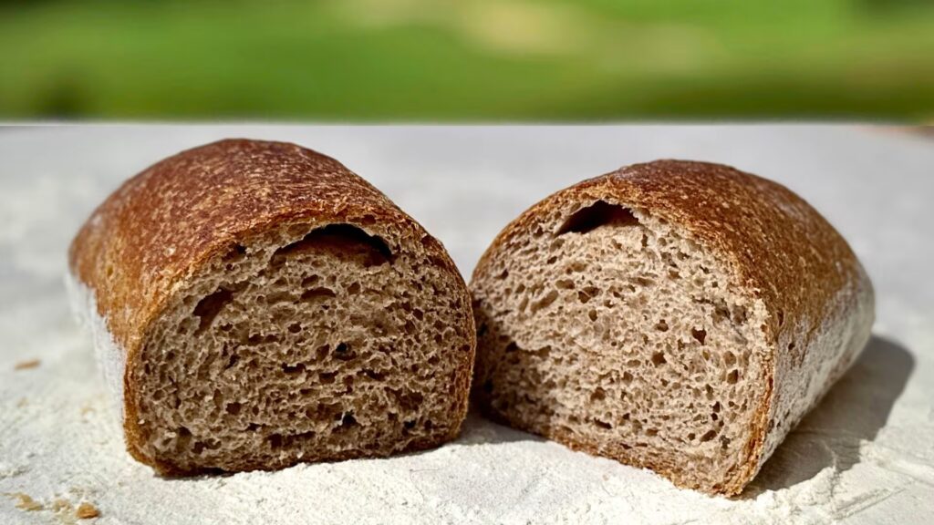 Pane integrale a cassetta