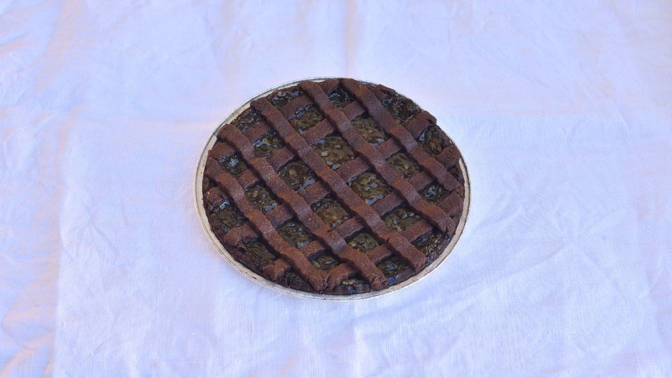 Crostatine alla frutta · Base al cacao
