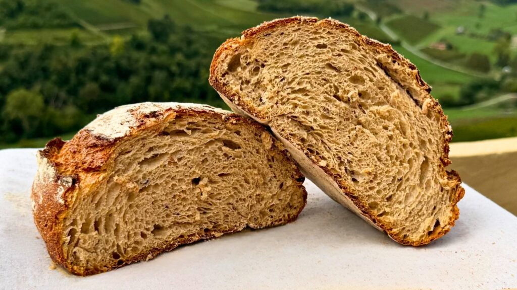 Pane Senatore Cappelli con semi di lino