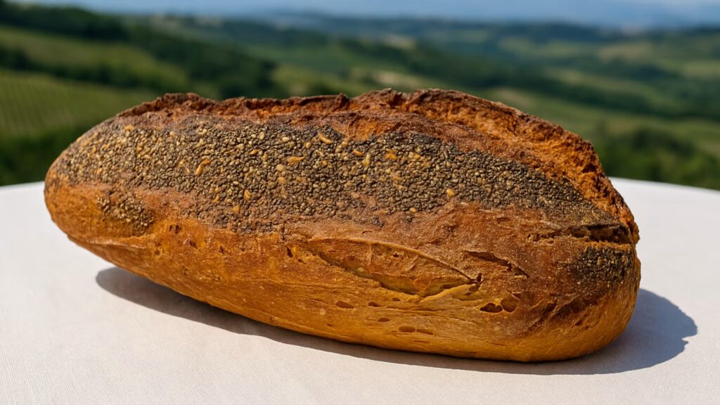 Pane multicereali al riso rosso tostato